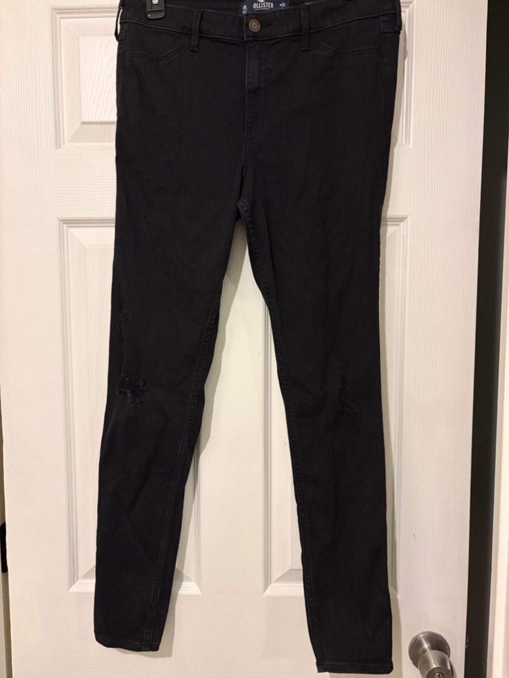 Hollister Black High-Rise Jean Leggings